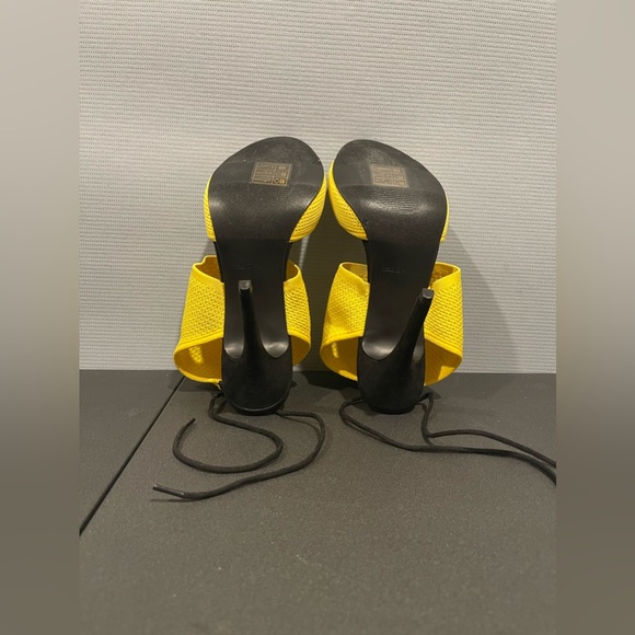 CALL IT SPRING ETAYVIEL KNIT HEEL YELLOW WOMEN’S - Picture 8 of 12